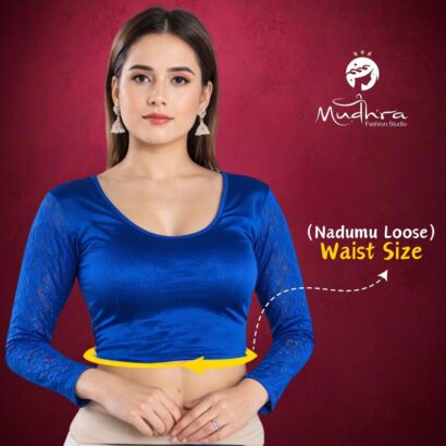 Plain Blouse _ Cross Cut Blouse Patterns - Mudhra Fashions Plain Blouse _ Cross Cut Blouse Patterns
