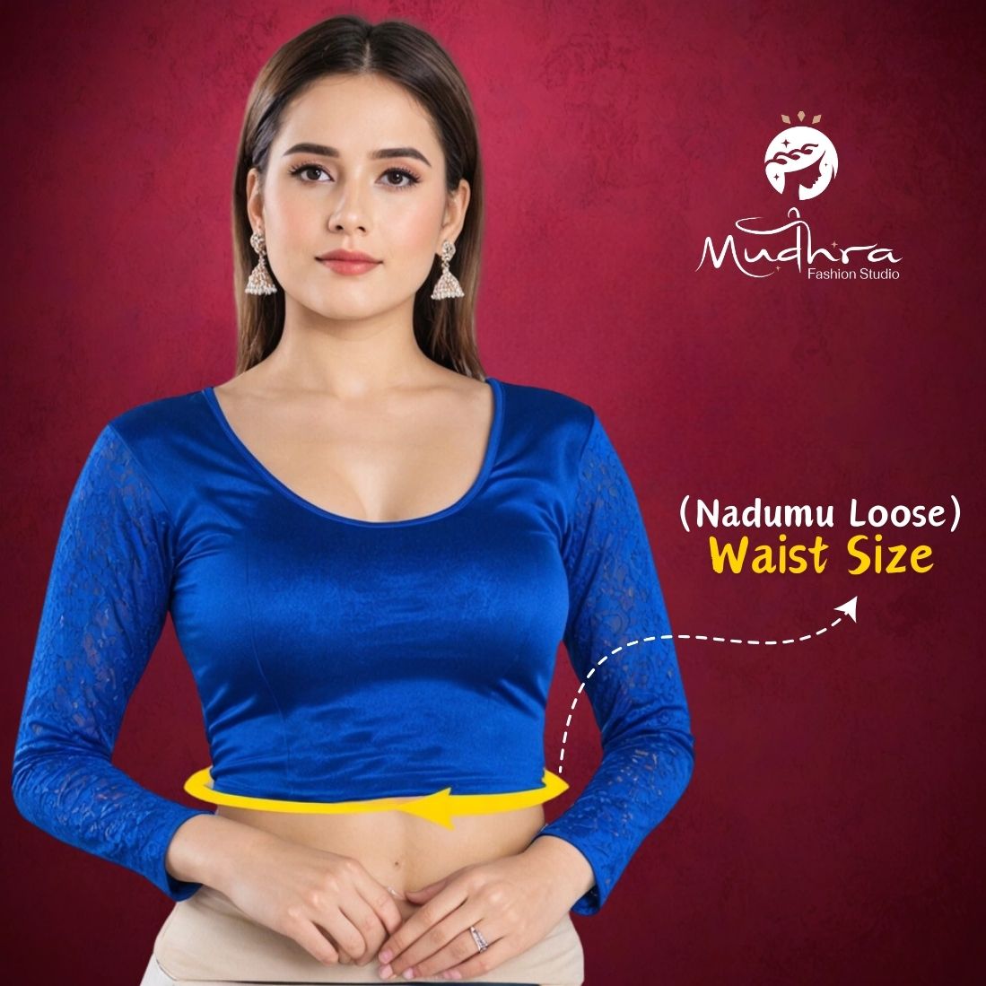 Plain Blouse _ Cross Cut Blouse Patterns - Mudhra Fashions Plain Blouse _ Cross Cut Blouse Patterns